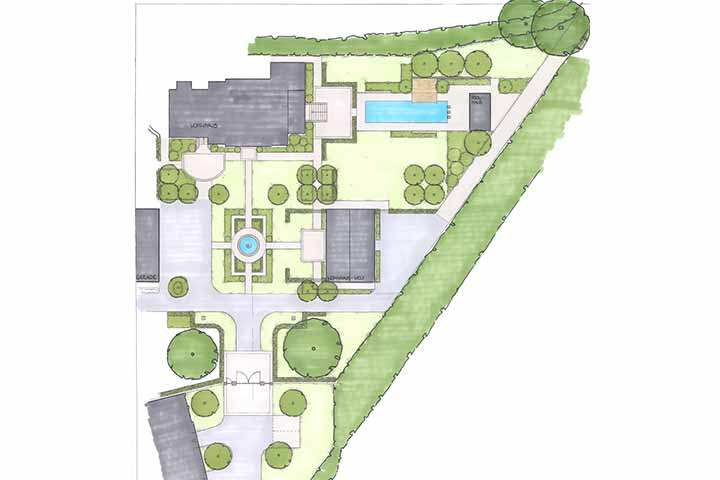 Gartendesign Plan 06